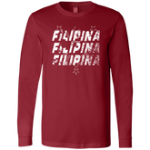 Filipina Filipina Filipina Unisex Jersey Long Sleeve T-Shirt